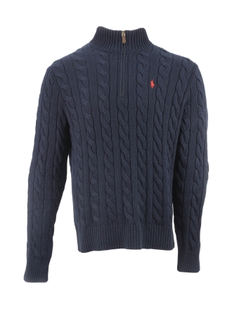 Polo Ralph Lauren Trui Blauw 611312
 Maat M
 