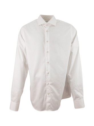 Profuomo Overhemd Wit 611519
 Maat 44
 