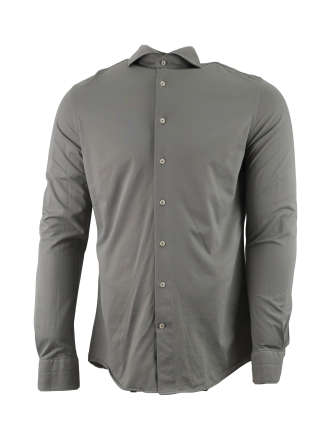 Profuomo Overhemd Groen 611527
 Maat 39
 
