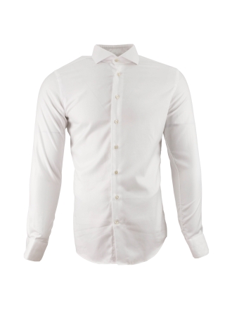 Profuomo Overhemd Wit 611544
 Maat 42
 