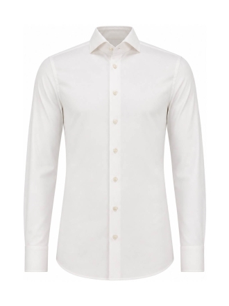 Profuomo Overhemd Wit 611557
 Maat 39
 