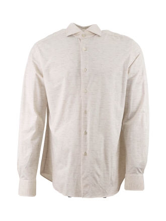 Xacus Overhemd Beige 611558
 Maat 42
 