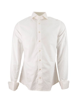 Profuomo Overhemd Wit 611579
 Maat 40
 