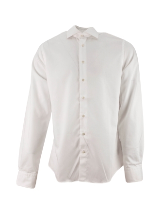 Profuomo Overhemd Wit 611635
 Maat 41
 