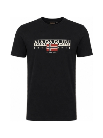 Napapijri T-shirt Zwart 611645
 Maat XS
 