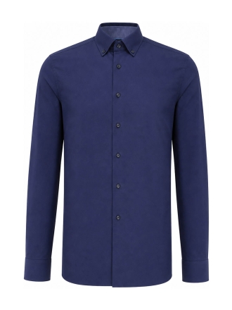 The Blueprint Overhemd Blauw 611702
 Maat XL
 