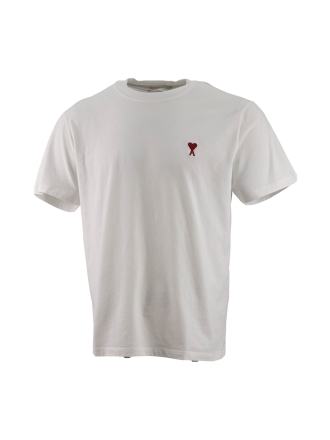 Ami Paris T-shirt Wit 611752
 Maat L
 