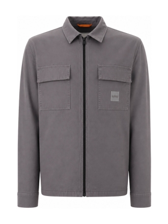 Boss Orange Overhemd Grijs 611787
 Maat XXL
 