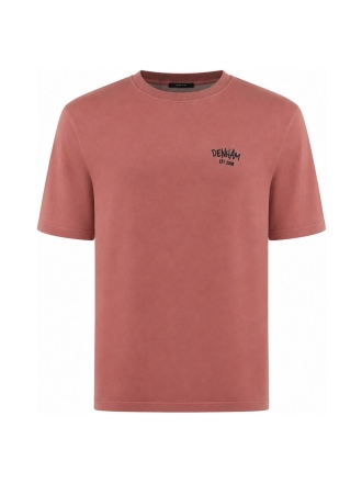 Denham T-shirt Roze 611797
 Maat XL
 