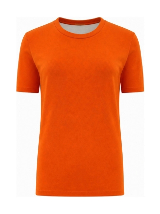 American Vintage T-shirt Oranje 611962
 Maat L
 
