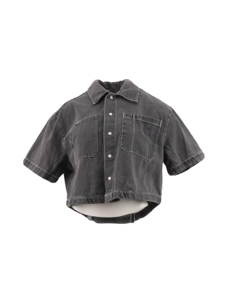Vans Blouse Grijs 612327
 Maat M
 