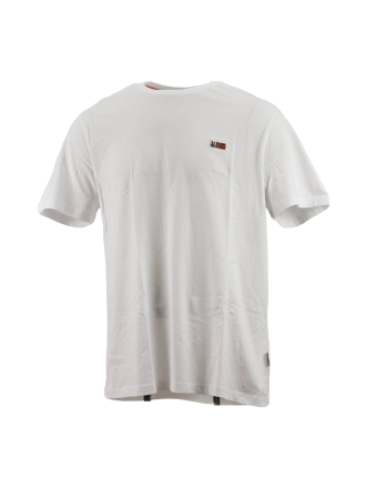 Napapijri T-shirt Wit 612369
 Maat XL
 