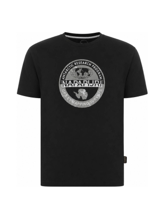 Napapijri T-shirt Zwart 612503
 Maat L
 