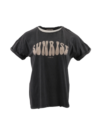 Garcia T-shirt Grijs 612570
 Maat S
 
