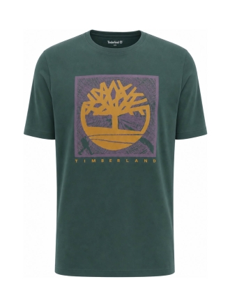 Timberland T-shirt Blauw 612824
 Maat XL
 