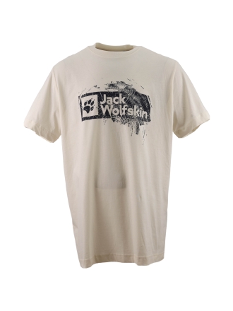 Jack Wolfskin T-shirt Wit 612943
 Maat XXL
 