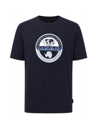 Napapijri T-shirt Blauw 613878
 Maat L
 